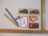 Lot of Transportation Collectibles including Pocket Calendars from 1951 & later, San Francisco Cable