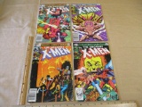 Four Marvel Comics 1982 The Uncanny X-MEN Comic Books Vol. 1 No. 159-162 6oz