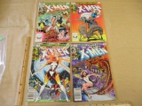 Four Marvel Comics 1983 X-MEN Comic Books Vol. 1 No. 163-166 7oz