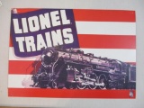 Metal Lionel Trains Steam Locomotive 5344 Sign, 10 oz