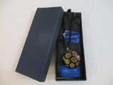 Beautiful Tesoro Mio Art Glass Pendant and necklace, 2 oz