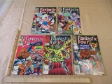 Five Marvel Comics 1989 Fantastic Four Comic Books Vol. 1 No. 327-331 8oz