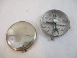 Vintage Metal Pocket Compass, 1 oz