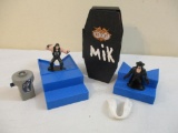 Lot of Wrestling Figures and Toys including Undertaker and Roman Reigns, 14 oz