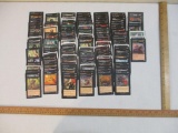 Lot of MTG Magic the Gathering Cards including Sylvan Library, Fallen Askari, Clot Sliver, Tethered