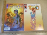Two Image Comics Comic Books including 1998 Michael Turner's Fathom Vol. 1 No.3, 2000 Spirit of the