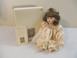 Collectible Porcelain Doll in original box with COA, JC Penney Company Inc, 3 lbs
