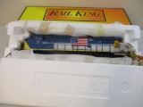 Rail King by MTH CSX Dash-8 Diesel Engine w/ Proto Sound 2.0, Item No. 30-2485-1, O Scale, new in