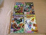 Four Marvel Comics 1987-1989 Fantastic Four Comic Books Vol. 1 No. 304, 318, 321, 323 6oz