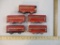 Five Vintage MARX O Scale Pullman Train Cars including Montclair, Observation, and Bogota, see