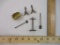 Early Vintage Doll Furniture Fireplace Tool Set, 2 oz