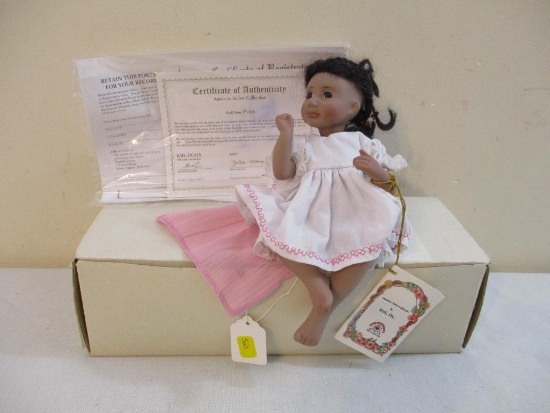 American Artists Collection Petra Porcelain Doll by Kais, World Galleries Dolls & Collectibles, in