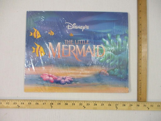 Disney's The Little Mermaid SEALED Exclusive Lithograph Portfolio with Disney Store Bag, 8 oz