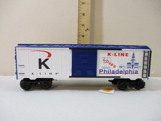 K-Line Loves Philadelphia Boxcar, O Scale, 8 oz