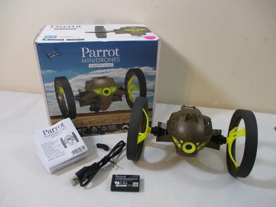 Parrot Minidrones Jumping Sumo Drone with Smartphone Control, in original box, 1 lb 2 oz