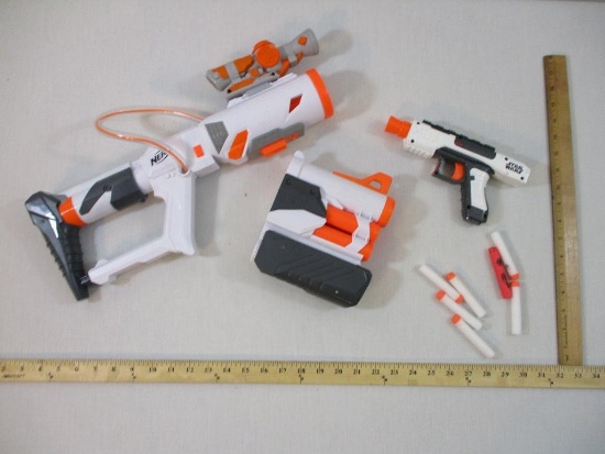 Lot of NERF Gun Weapons and Ammo, including Star Wars and more, 2 lbs