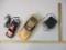 Two Car Items including Corvette RC Car and Havoline #28 Racecar Phone, 2 lbs