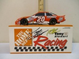 Tony Stewart #20 The Home Depot 1:24 Scale Stock Car with SIGNED BOX AND CAR, Action Racing