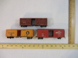 Three HO Scale Boxcars from Hobby Line and Mantua including Western Maryland, Great Northern and