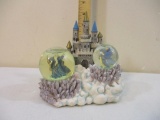 Westland Snow Globe Music Box with Castle, Wizard and Dragon, plays 