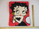 Betty Boop Towel, 2005 King Feature Syndicate Inc, see pictures for minor stains AS IS, 12 oz