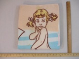 Coppertone Water Babies Beach Towel, 2007 Schering-Plough HealthCare Products Inc, see pictures for