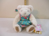 Pregnant Vermont Teddy Bear, with tags, 1 lb 3 oz