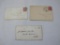 Antique U.S. Envelope and Letters includes 1899 Gloucester Mass. Envelope, 1838 Letter to North