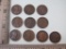10 Wheat Pennies from 1910-1919