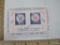 1956 5th International Philatelic Exhibition Liberty Stamp Souvenir Sheet