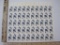 Sheet of Fifty 5 Cent Audubon American Artist U.S. Postage Stamps