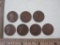 7 Wheat Pennies including 1910, 3-1912, 1913 and 2-1914