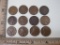 Twelve Wheat Pennies includes One 1956 Mint Marked D , Five 1955 Mint Marked D, Six 1954 Mint Marked