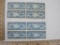 Two Blocks of Four 1926 10-cent Airmail Perf 11 US Stamps, Scott #C7