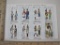 Block of Eight Napoleonic Soliders Uniforms French Postage Stamps