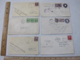 Antique U.S. Envelopes includes Postmarked 1935 Springfield Vermont, 1932 Reno Nevada, 1933 Chicago