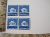 Two Blocks of Two 10 Cent We hold these Truths U.S. Postage Stamps Scott #1520