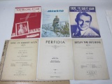 Vintage Sheet Music includes You Belong To Me Columbia Records, There, I've Said It Again by Redd