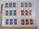 Six 1972 Blocks of Six 6k Russian Space Travel Postage Stamps