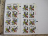 Two Blocks of Eight 10 Cent It all depends on Zipcode U.S. Postage Stamps Scott #1511