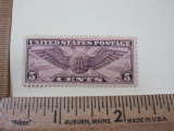 5 Cent U.S Air Mail Postage Stamp