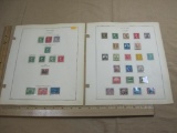 US Postage Stamps 1919-1921 Hinged includes 1 Cent Franklin, 2 Cents Washington, 2 Dollars US