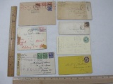 Lot of Late 1800s-1900s Postmarked Envelopes