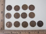 13 1917 Wheat Pennies