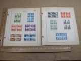 US Postage Stamps including 1935 Block of Four 5 Cent Yellowstone, Block of Four 4 Cent Mesa Verde,
