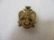 Vintage Scottish Rite 32nd Degree Double Eagle Hat/Lapel Screw Back Pin, 1 oz