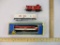Three New Haven HO Scale Train Cars including AHM Tempco FM Diesel Locomotive 370 in original box