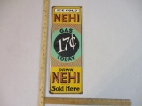 Vintage Ande Rooney Porcelain Enameled Ice Cold Nehi Soda Advertising Sign, 7