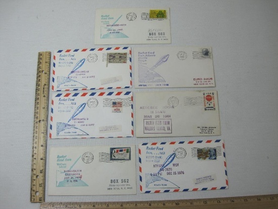 US First Day Covers 1960s and 70s Rocket fired from Wallops Island Virginia