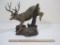 Heavy Plaster Mule Deer Statue